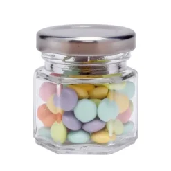 Mini confiturier en verre Transparent