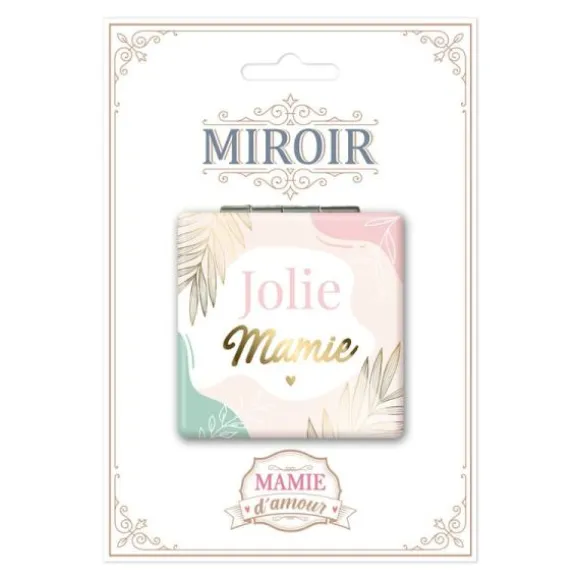 Miroir de poche - Jolie Mamie
