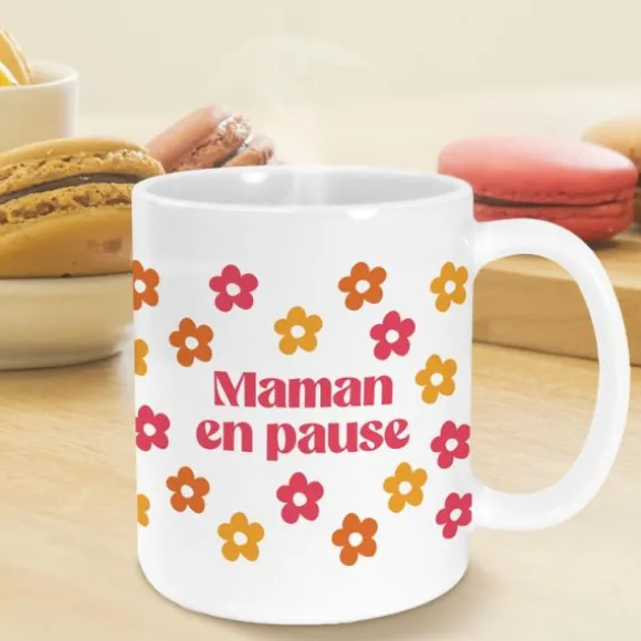 Mug "Maman en pause" - Collection Maman d'Amour