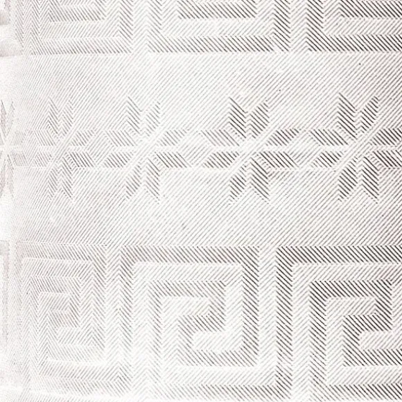 Nappe en papier damassé - 8 m - Couleur Blanc