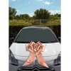 Nœud à tirer géant automatique rose gold métallique - 58cm