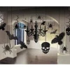 Pack de décorations suspendues - Collection "Black and Bone"