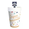 Pack de 6 gobelets - Joyeux Anniversaire - Collection Confettis