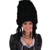 Perruque de Marquise Pompadour - Noire