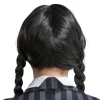 Perruque de Mercredi ® Addams pour adulte