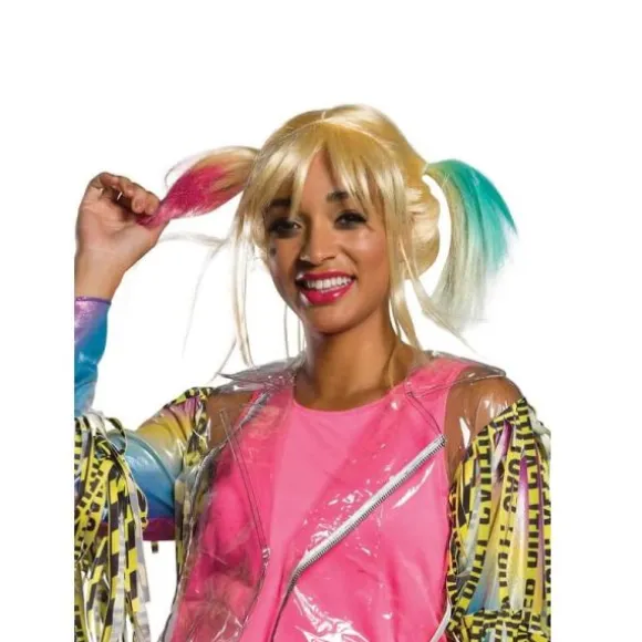 Perruque Harley Quinn Birds Of Prey™ - Femme