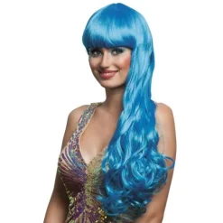Perruque "Oceana" - Bleu