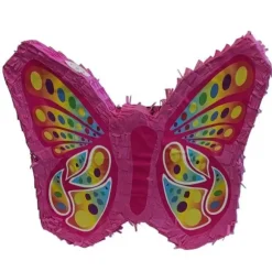Piñata - Papillon Rose - 50 x 10 x 40,5 cm