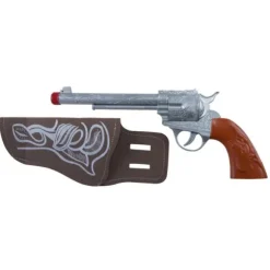 Pistolet de Cow-Boy avec holster - 28 cm