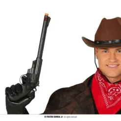 Pistolet de Cowboy Long Canon - 44 cm