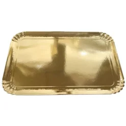 5 plateaux rectangulaires en carton - 28 x 42 cm - Couleur au choix