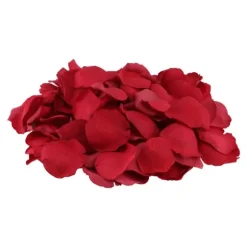 250 pétales de rose 3D à parsemer - 4 x 4 cm - Saint-Valentin - Couleur au choix
