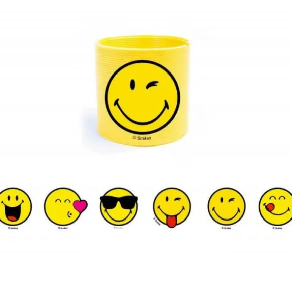 Ressort Collection Smiley - 6 cm - Modèle Aléatoire