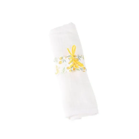 10 Ronds de serviette - Collection Mimosa