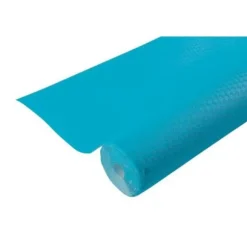 Rouleau de nappe métallisé en papier gaufré - 120 cm x 6 m - Couleur au choix