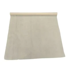 Rouleau de nappe métallisé en papier gaufré - 120 cm x 6 m - Couleur au choix