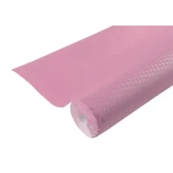 Rouleau de nappe métallisé en papier gaufré - 120 cm x 6 m - Couleur au choix