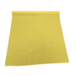 Rouleau de nappe métallisé en papier gaufré - 120 cm x 6 m - Couleur au choix