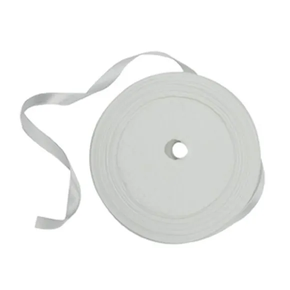 Ruban satin 6 mm - Blanc