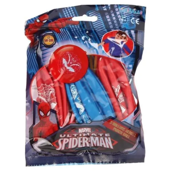 Sachet de 3 ballons à frapper - Spiderman - 45 cm