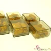 Sachet de Six Cubes en Plexiglas à Garnir de Dragées Couleur au Choix