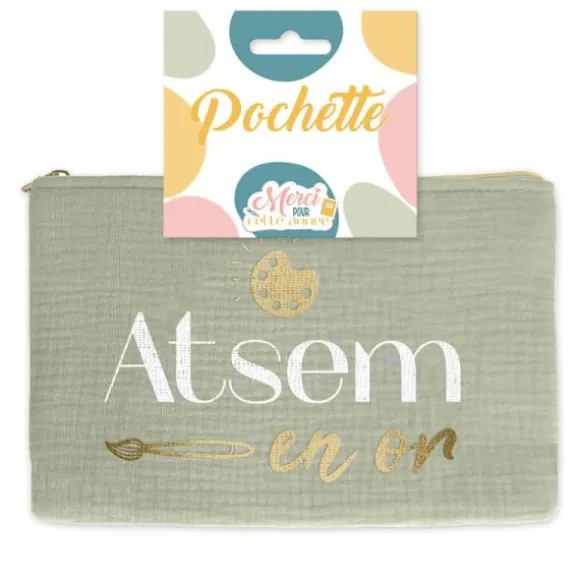 Sac Pochette - Atsem en or