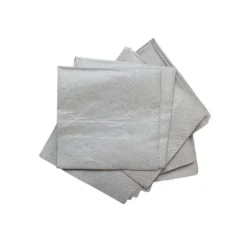 25 serviettes cocktail en papier - 21 x 21 cm - Couleur au choix