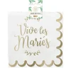 10 serviettes en papier - Collection Vive les Mariés
