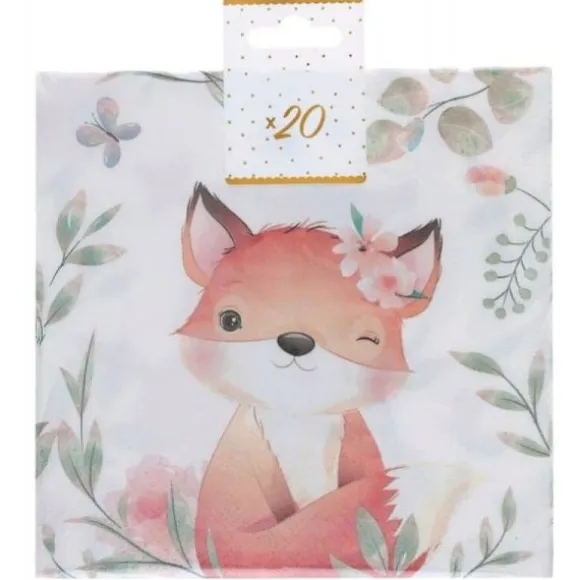 20 Serviettes en papier - Explorateur