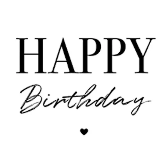 20 serviettes en papier - 33 x 33 cm - Happy Birthday