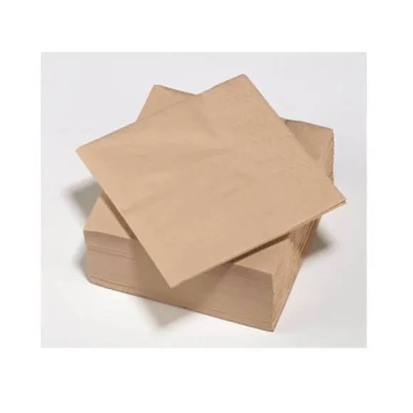 50 Serviettes Ouate biodégradable - Ecru