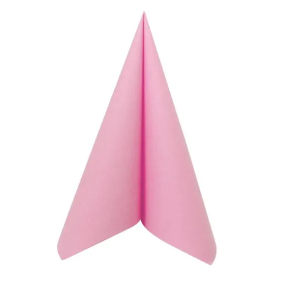 50 Serviettes Voie Sèche - Rose