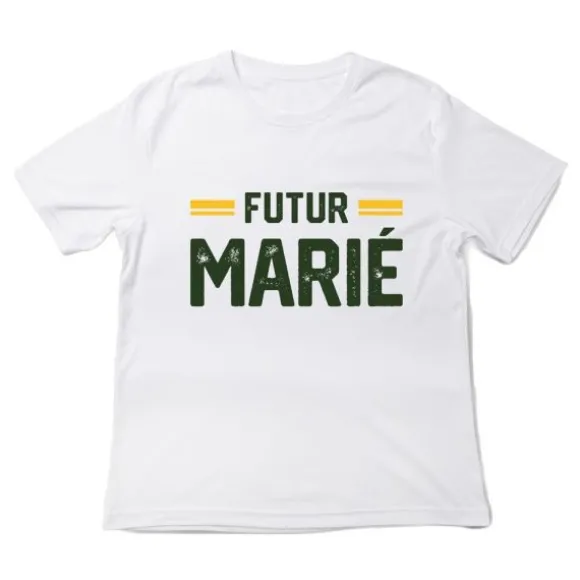 T-Shirt à dédicacer "Futur Marié" - Collection Mission Enterrement de vie de garçon