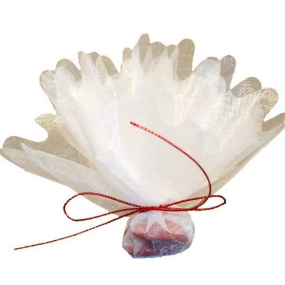 Tulle Cristal Découpé Ivoire