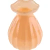 Vase en verre - Floral - 6 x 8 cm - Couleur au choix