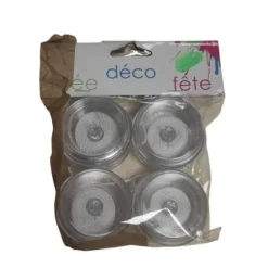 4 Yoyos Transparents à remplir